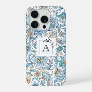 Funda para iPhone 15 Pro Arabesco Floral Elegante