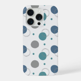 Funda para iPhone 15 Pro 'Círculos de lunares jugu