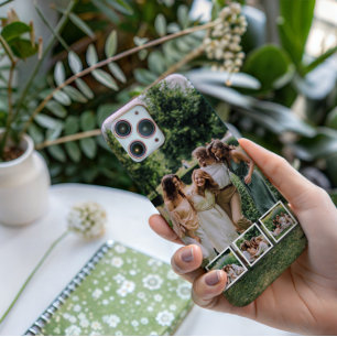 Funda para iPhone 15 Pro con 4 Fotos Personalizada