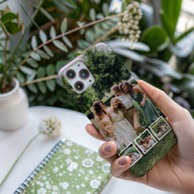 Funda para iPhone 15 Pro con 4 Fotos Personalizada (Subido por el creador)