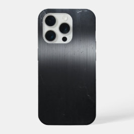 Funda para iPhone 15 Pro con textura de metal cepi