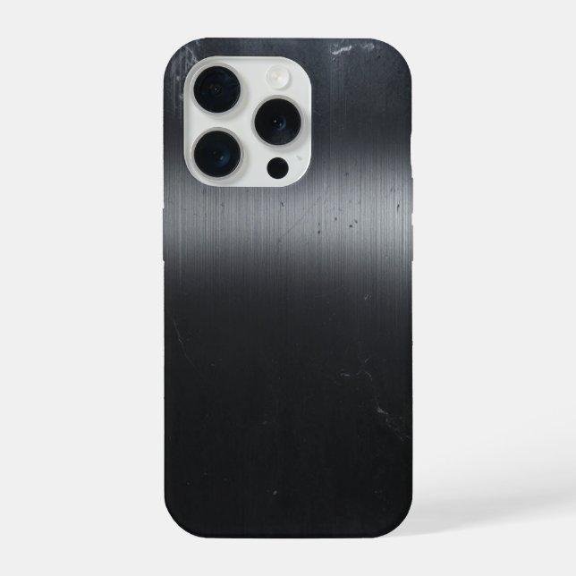 Funda para iPhone 15 Pro con textura de metal cepi (Reverso )