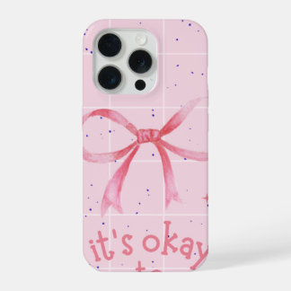 Funda para Iphone 15 Pro con un diseño de cinta