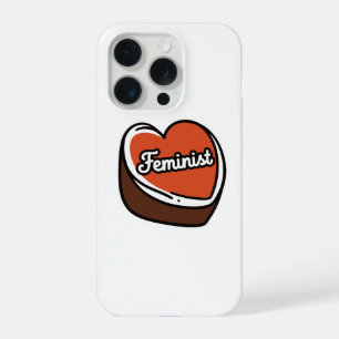 Funda para iPhone 15 Pro Corazón de Caramelo Femin