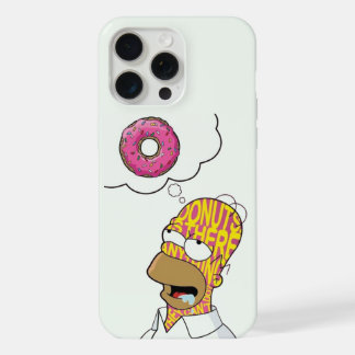 Funda para iPhone 15 Pro 'Donut Soñado de Homer' 