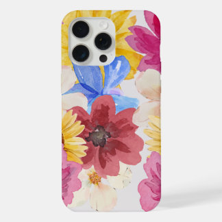 Funda para iPhone 15 Pro Floral Multicolor