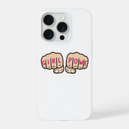 Funda para iPhone 15 Pro Girl Power