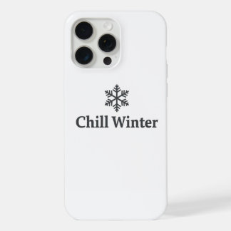 Funda para iPhone 15 Pro Ma Minimalista Chill Invi