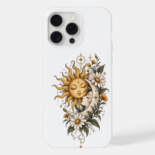 Funda para iPhone 15 Pro Max Celestial Sun and Moo