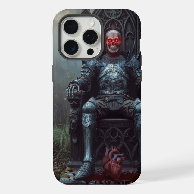 Funda para iPhone 15 Pro Max de Terror Gótico (Reverso )