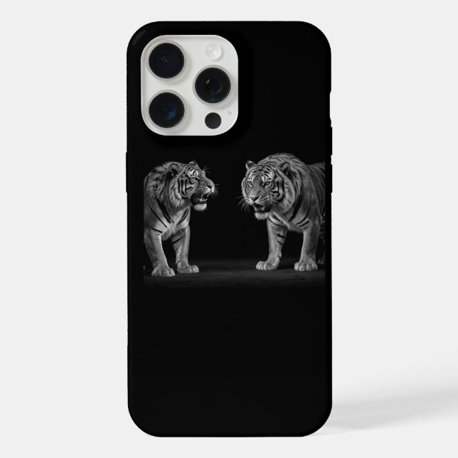 Funda para iphone 15 pro max Tiger Stand off (Reverso )