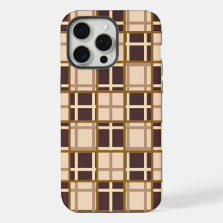 Funda para iPhone 15 Pro Max Tonos Marrones Abstra