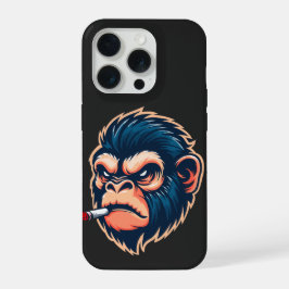 Funda para iPhone 15 Pro Mono Enfadado