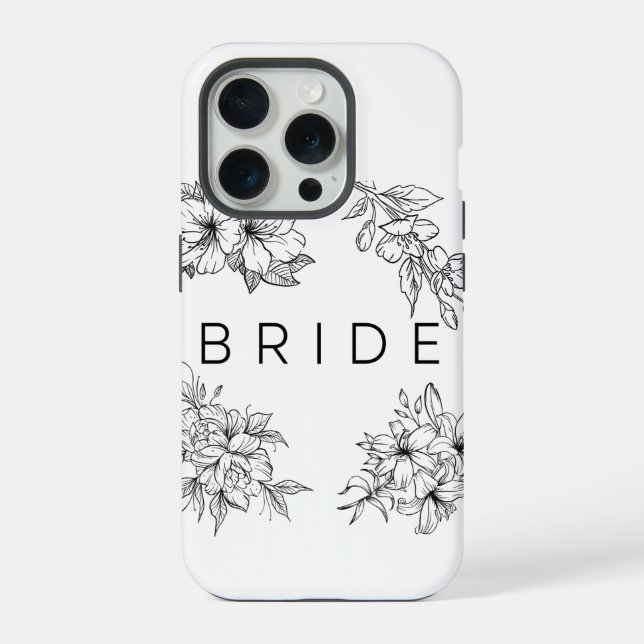 Funda para iPhone 15 pro nupcial (Reverso )