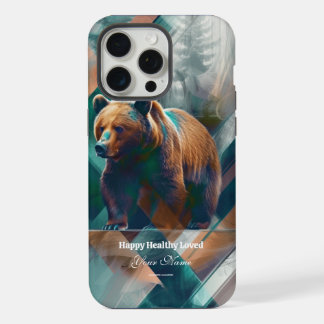 Funda para iPhone 15 ProMax Custom : Oso del Bosqu