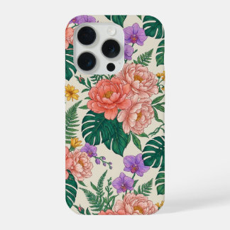 Funda para iPhone 15 Rosa Floral – Diseño de Flor 