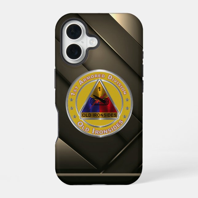 Funda Para iPhone 16 1.ª División Acorazada  (Reverso )