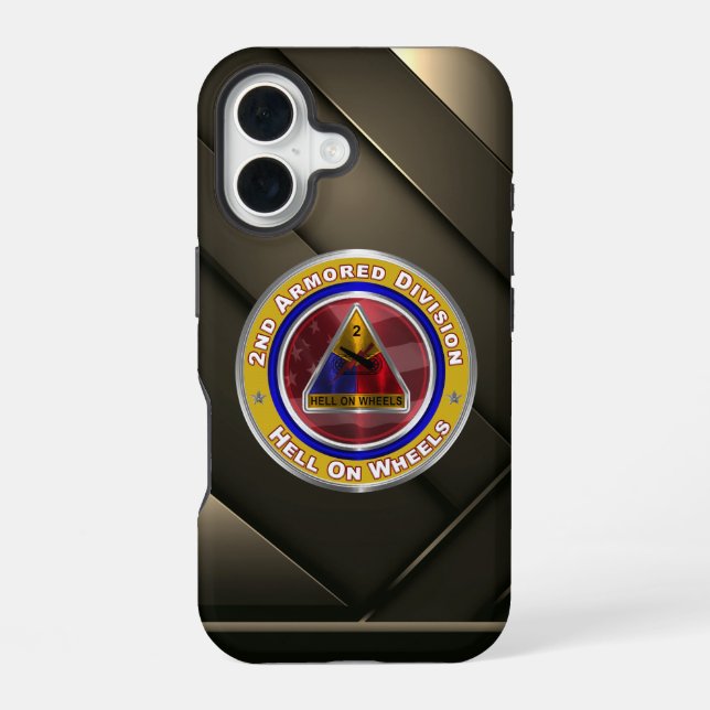 Funda Para iPhone 16 2ª División Acorazada  (Reverso )