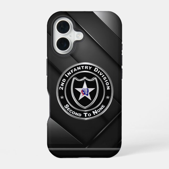 Funda Para iPhone 16 2ª División de Infantería (Reverso )