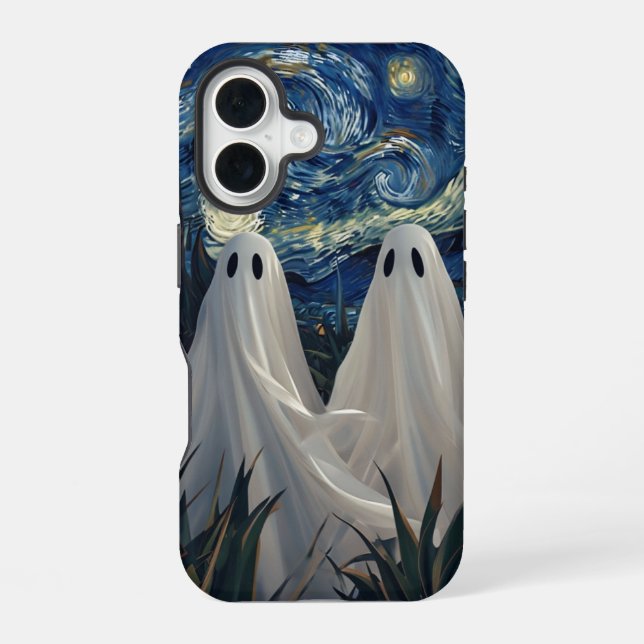 Funda Para iPhone 16 2 Halloween (Reverso )