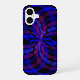 Funda Para iPhone 16 3D Geometric Flower Petal Center iPhone 16 Case