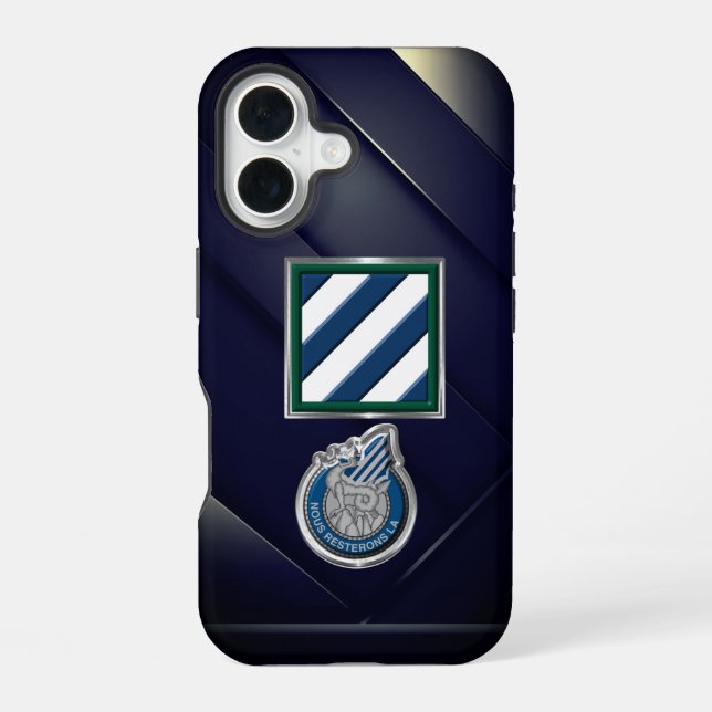 Funda Para iPhone 16 3ra División de Infantería  (Reverso )