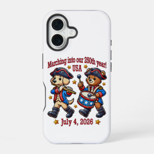 Funda Para iPhone 16 4 de julio Semiquincentenario 250 Aniversario de E