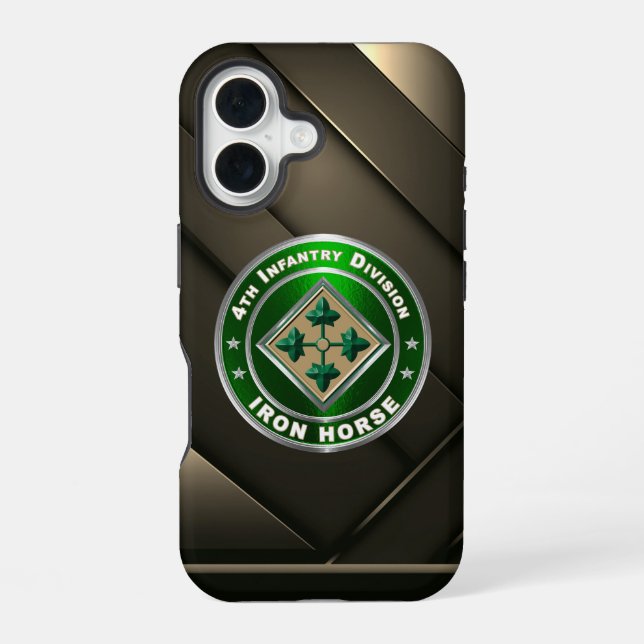 Funda Para iPhone 16 4ta División de Infantería  (Reverso )