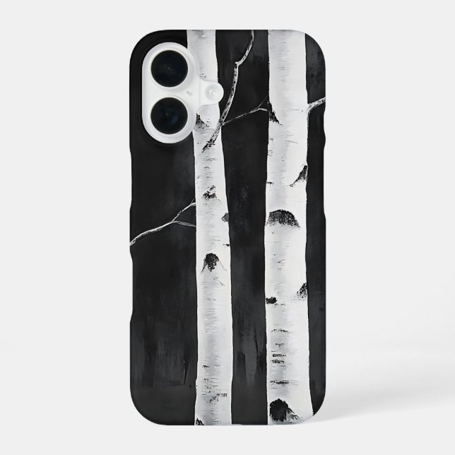 Funda Para iPhone 16 Abedul Atemporal (Reverso )