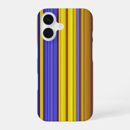 Funda Para iPhone 16 Abstract Stripes Design 1