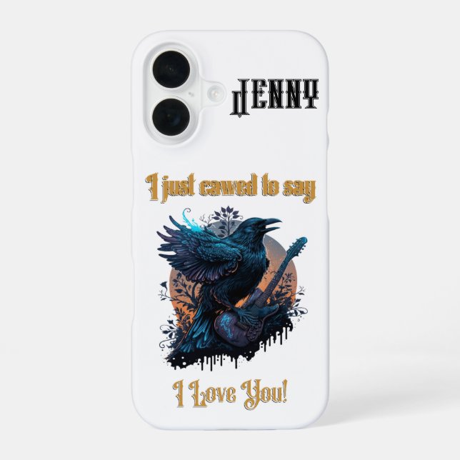 Funda Para iPhone 16 Acabo De Cawed... ¡Personalizable (Reverso )