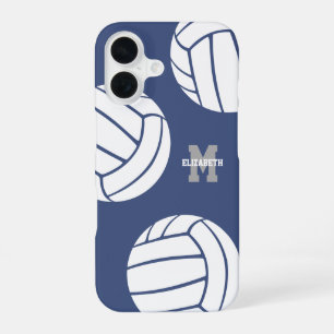 Funda Para iPhone 16 accesorios de teléfono para chicas deportes voleib