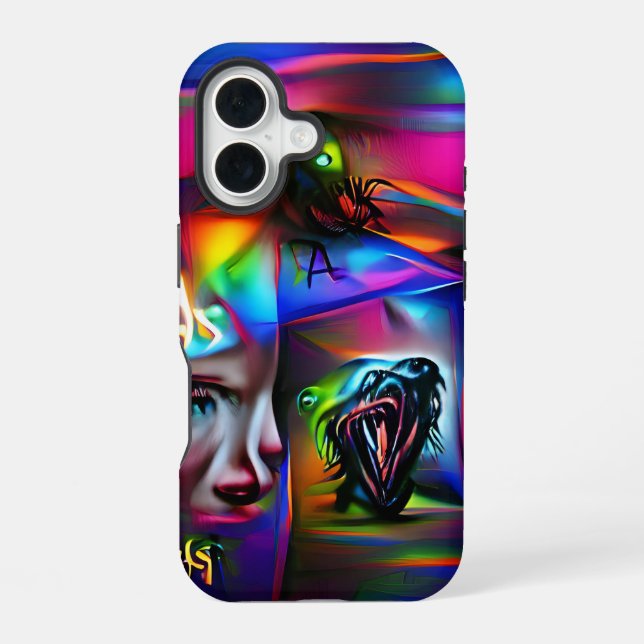 Funda Para iPhone 16 Aclulofobia (Reverso )