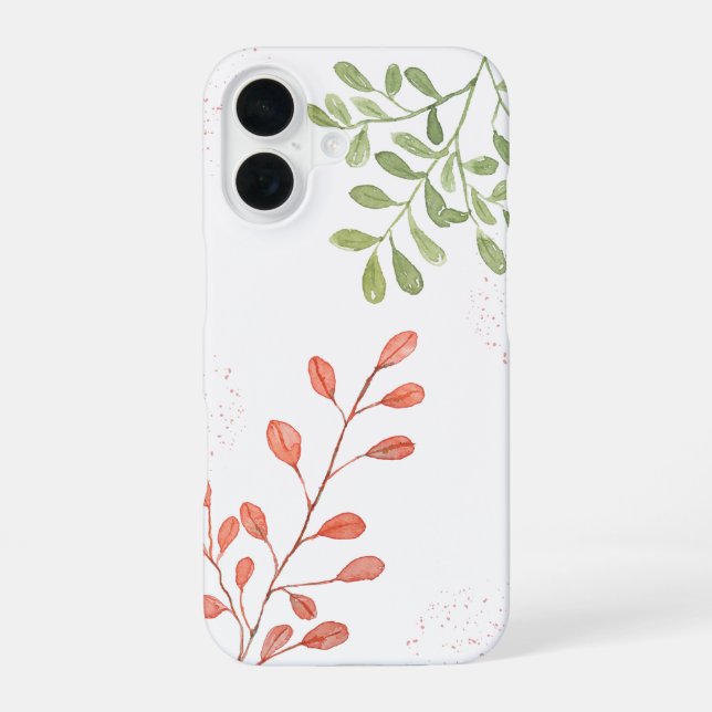 Funda para iPhone 16 'Acuarela de Pastel Suave Abs (Reverso )