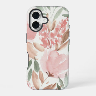 Funda Para iPhone 16 Acuarela floral elegante