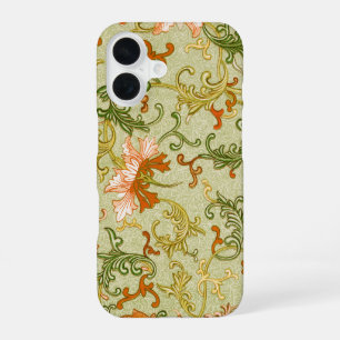 Funda Para iPhone 16 Adorno Antiguo Chino Jones Flores