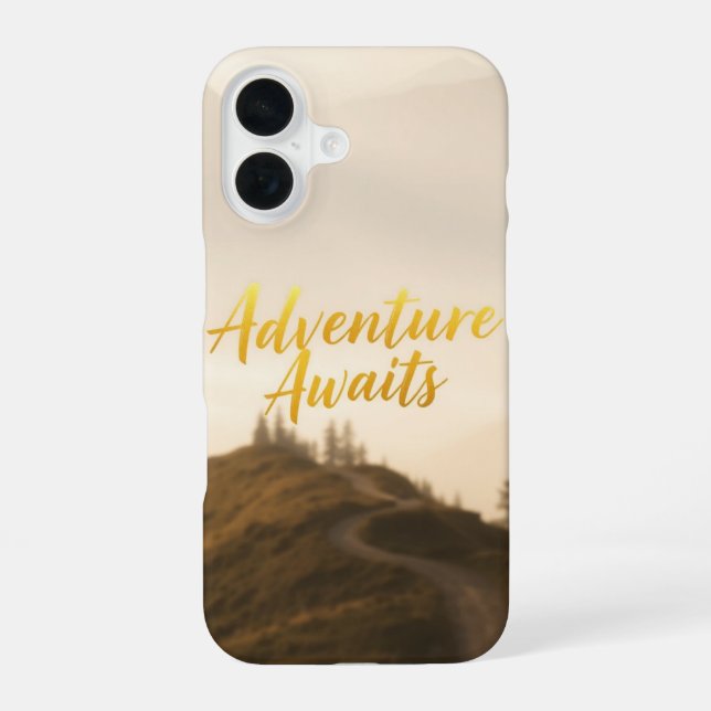 Funda Para iPhone 16 Adventure Awaits (Reverso )