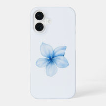 Aesthetic baby blue flower