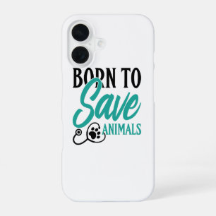 Funda Para iPhone 16 Agradecimiento a Veterinarios y Técnicos Veterinar