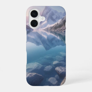 Funda Para iPhone 16 Agua Cristalina en el Borde del Glaciar