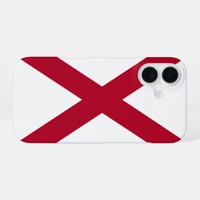 Funda Para iPhone 16 Alabama (Reverso Horizontal)