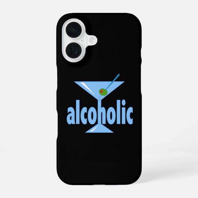 Funda Para iPhone 16 Alcohólico (Reverso )