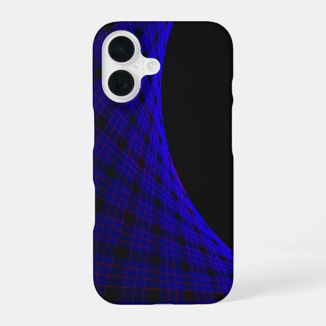 Funda para iPhone 16 Alfombra Espacial Geométrica (Reverso )