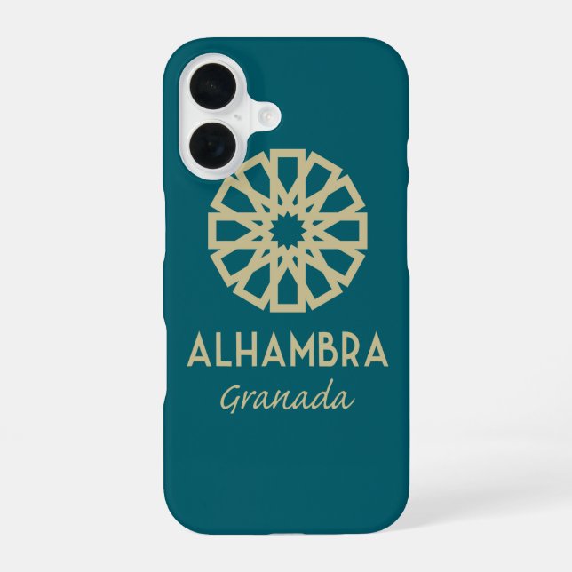 Funda Para iPhone 16 Alhambra Granada 1 (Reverso )