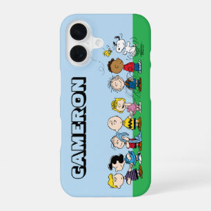 Funda Para iPhone 16 Alineación del grupo de la pandilla de Peanuts