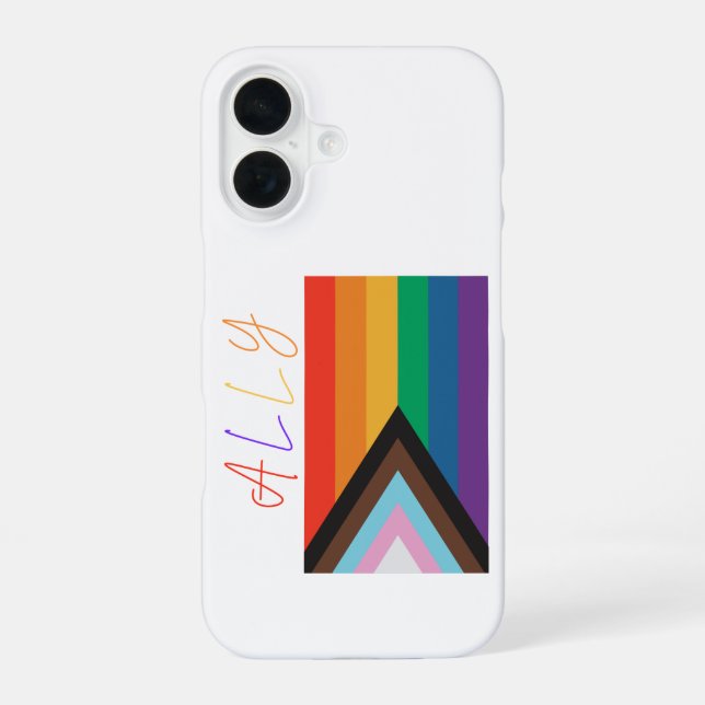 Funda Para iPhone 16 Ally and Rainbows (Reverso )