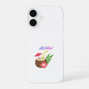 Funda Para iPhone 16 Aloha – Vibraciones de la Isla y Energía Positiva