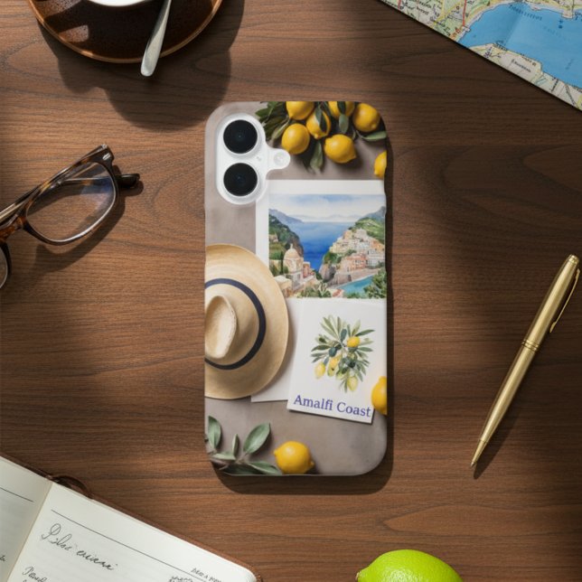Funda Para iPhone 16 Amalfi Coast Lemon & Travel (Subido por el creador)