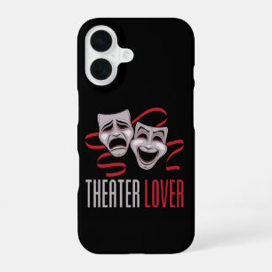 Funda Para iPhone 16 Amante del Teatro de Comedia y Tragedia