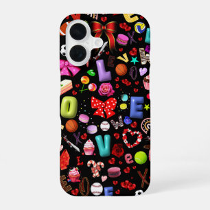 Funda Para iPhone 16 Amor